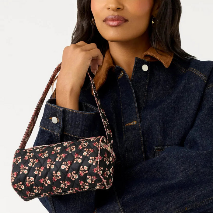 Vera Bradley Maisie Handbag in Melissa Ditsy floral pattern with a stylish design for everyday carrying.