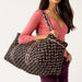 Vera Bradley Large Original Duffel in Melissa Ditsy floral pattern with a spacious design for travel and weekend trips.