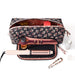 Vera Bradley Hair Care Case in Melissa Ditsy floral pattern designed to organize hair care essentials.