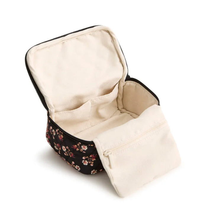 Vera Bradley Jewelry Case in Melissa Ditsy floral pattern designed to organize and store jewelry for travel or everyday use.