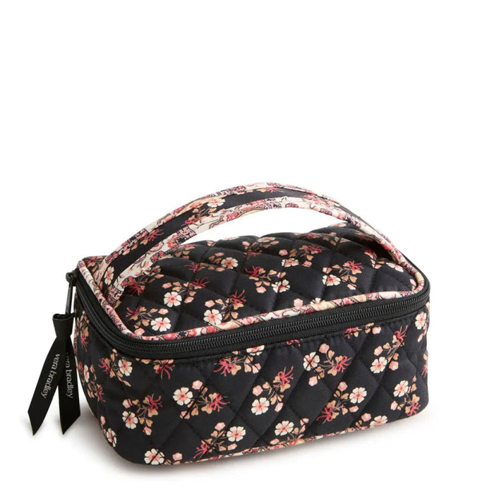 Vera Bradley Jewelry Case in Melissa Ditsy floral pattern designed to organize and store jewelry for travel or everyday use.