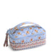 Vera Bradley Jewelry Case in Blue Leaf floral pattern designed to organize and store jewelry for travel or everyday use.