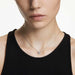 A diamond pendant featured on a stylish chain, combining elegance and timeless beauty in jewelry design.