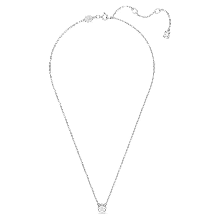 A shimmering diamond pendant on a slender chain, emphasizing its exquisite design and luxurious appeal.