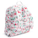 Vera Bradley Bancroft Backpack featuring the festive Holiday Ever After pattern.