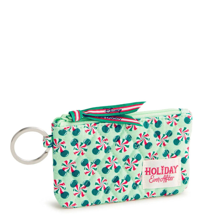 Holiday Ever After Zip ID Case featuring a festive seasonal pattern and compact zip design.