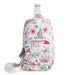 Holiday Ever After Lorman Sling Backpack featuring a festive seasonal pattern and compact design.