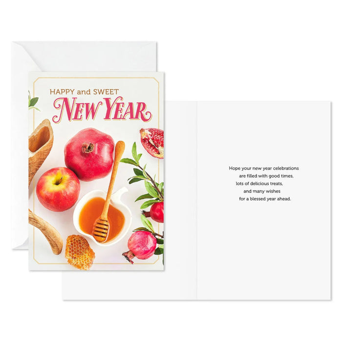 Hallmark Apples, Pomegranates and Honey Rosh Hashanah Cards