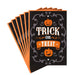 Hallmark Halloween card featuring elegant vintage typography, decorative wrought-iron frame, and seasonal pumpkin accents.