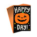 Hallmark Halloween greeting card with weathered chalk lettering and festive pumpkin design
