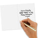 Hallmark Ghost with Pumpkin Halloween Cards Pack featuring a white ghost, glowing pumpkin, black starry background, and 6 matching envelopes.