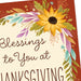 Thanksgiving cards with autumn leaves and matching envelopes
