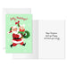 Hallmark Jolly Santa Claus Christmas Cards, pack of 6, featuring a cheerful Santa Claus design for holiday greetings