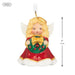 1-inch miniature Hallmark angel ornament size comparison shot