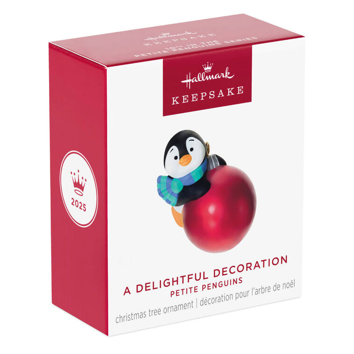 Shop Hallmark : 2025 Keepsake Mini Petite Penguins A Delightful Decoration Ornament (375) at Annie's Hallmark
