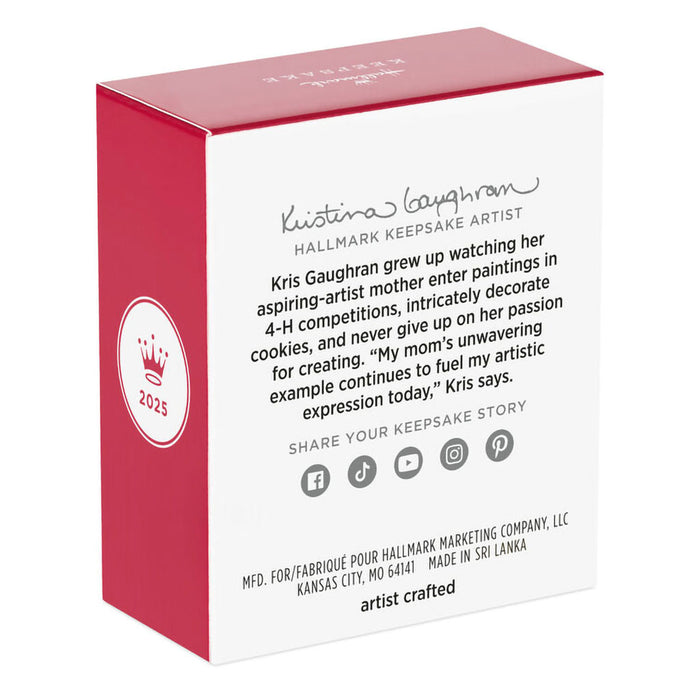 Hallmark : 2025 Keepsake Mini Two Scoops of Fun Ornament 0.75" (410)