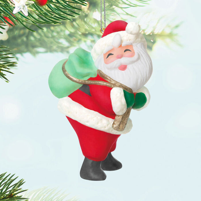 Hallmark : 2025 Keepsake Mini Sweet Santa Ornament, 1.5" (409)
