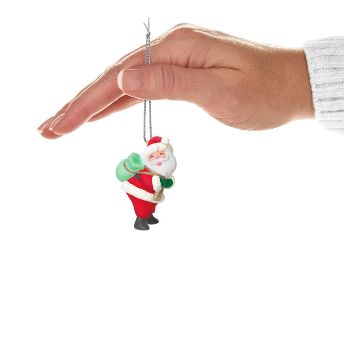 Hallmark : 2025 Keepsake Mini Sweet Santa Ornament, 1.5" (409)
