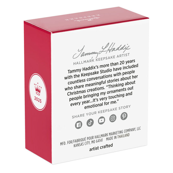 Hallmark : 2025 Keepsake Mini Sweet Santa Ornament, 1.5" (409)