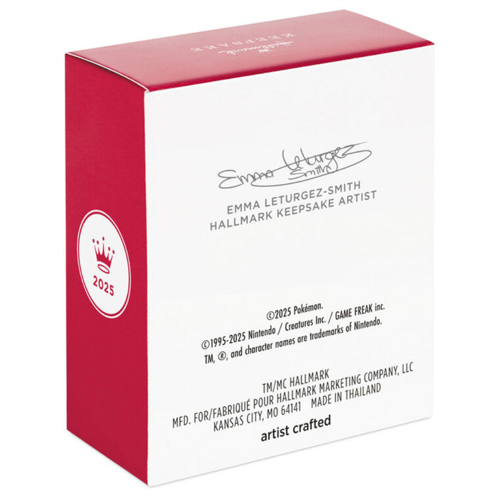 Hallmark Keepsake Artist box with red and white design, featuring Emma Leturgez-Smith's signature.