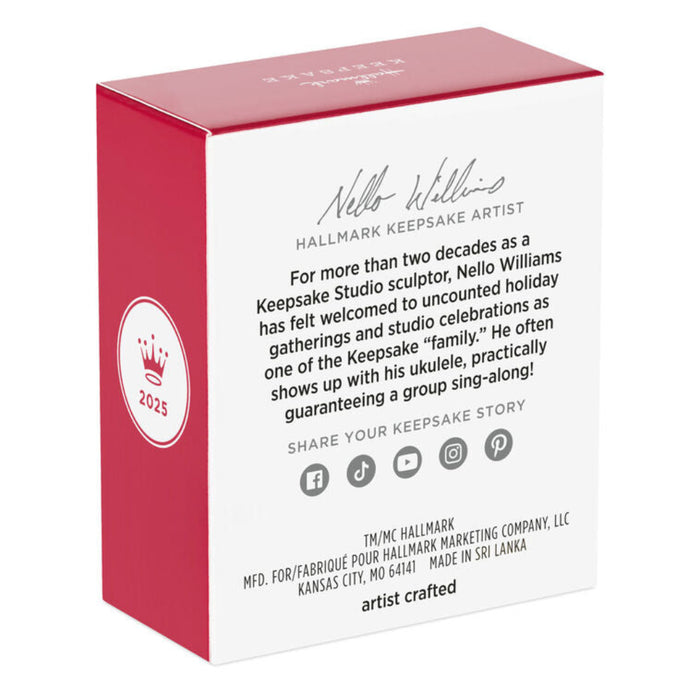 Hallmark Keepsake Artist box with text and branding on a white background