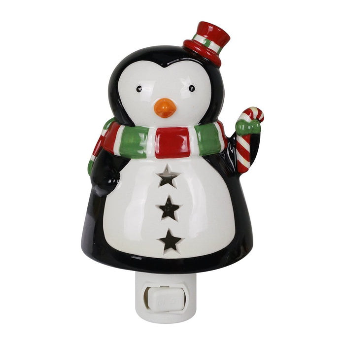 6" North Pole Friends Ceramic Night Light - Assorted by style - 6" North Pole Friends Ceramic Night Light - Assorted by style