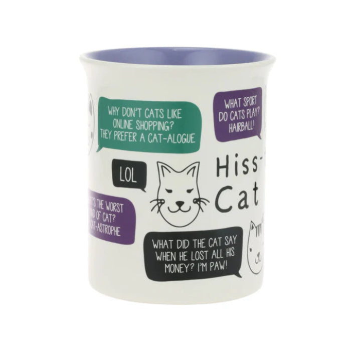 CAT JOKES MUG 16 OZ