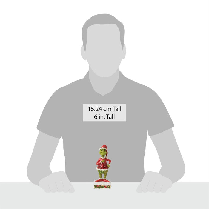 Placeholder figure with text indicating height and a small figurine on a white background