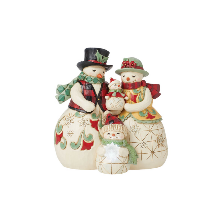 Jim Shore : Highland Glen Snowmen Family Figurine