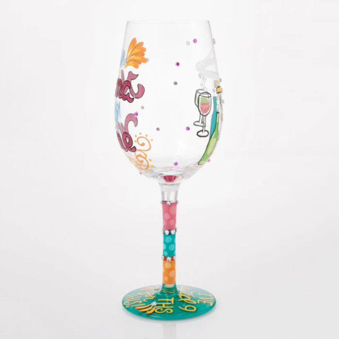 New Mama Needs Wine Glass