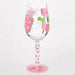 Dink then Drink Wine Glass