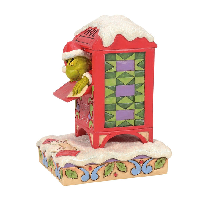 Jim Shore : Grinch in Mailbox Figurine