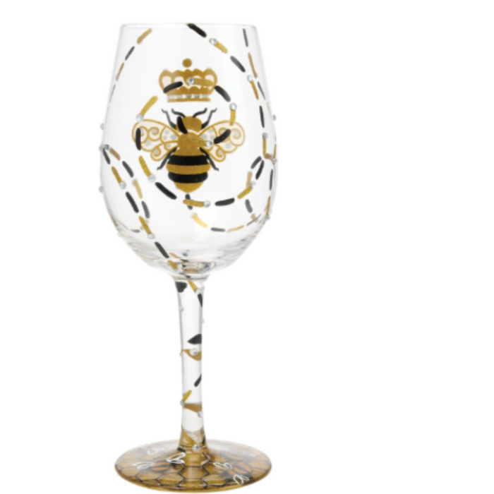 LOLITA QUEEN BE WINE GLASS