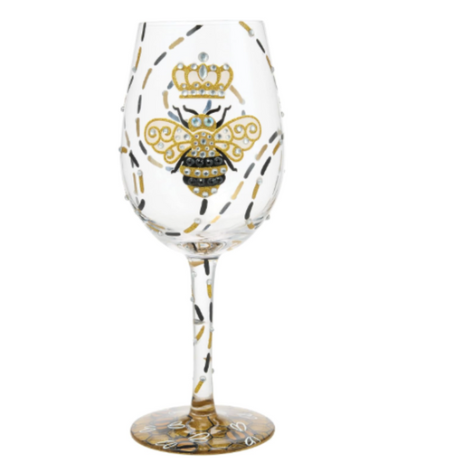 LOLITA QUEEN BE WINE GLASS