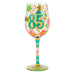 Happy 85th Birthday Wine Glass