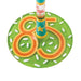 Happy 85th Birthday Wine Glass