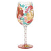 Happy 90th Birthday Wine Glass