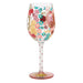 Happy 90th Birthday Wine Glass