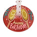 Happy 90th Birthday Wine Glass