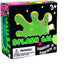 Green splash ball toy with packaging on a white background