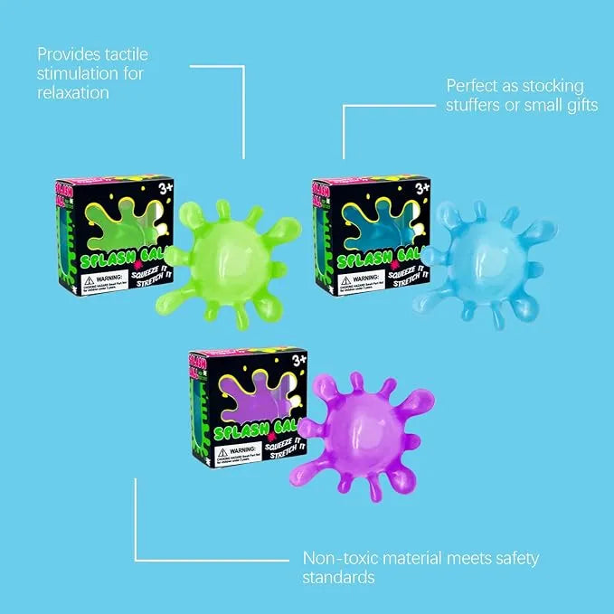 Squishy Toys : Splash Ball -Assorted no choice