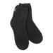soft black qtr core sock