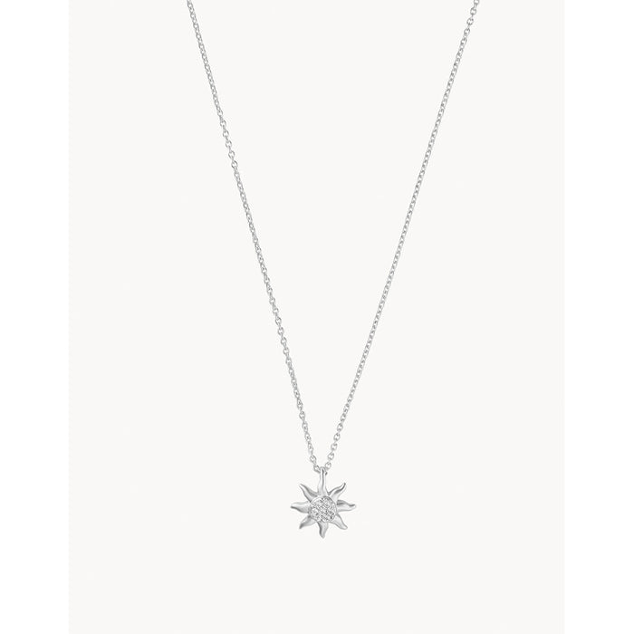 Spartina 449 : Sea La Vie Celebrate Necklace Happy Day Sun - Silver