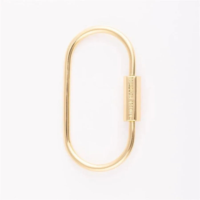 Mary Square charm bag carabiner for attaching charms and accessories to handbags and backpacks