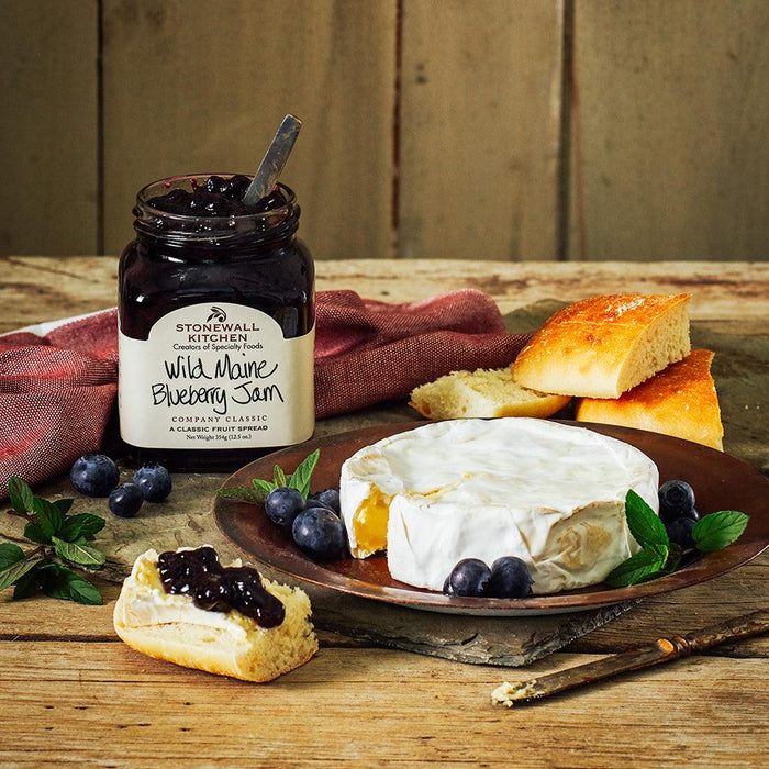 "Stonewall Kitchen : Wild Maine Blueberry Jam -"