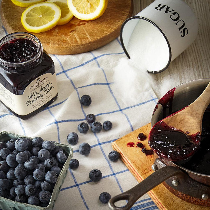 "Stonewall Kitchen : Wild Maine Blueberry Jam -"