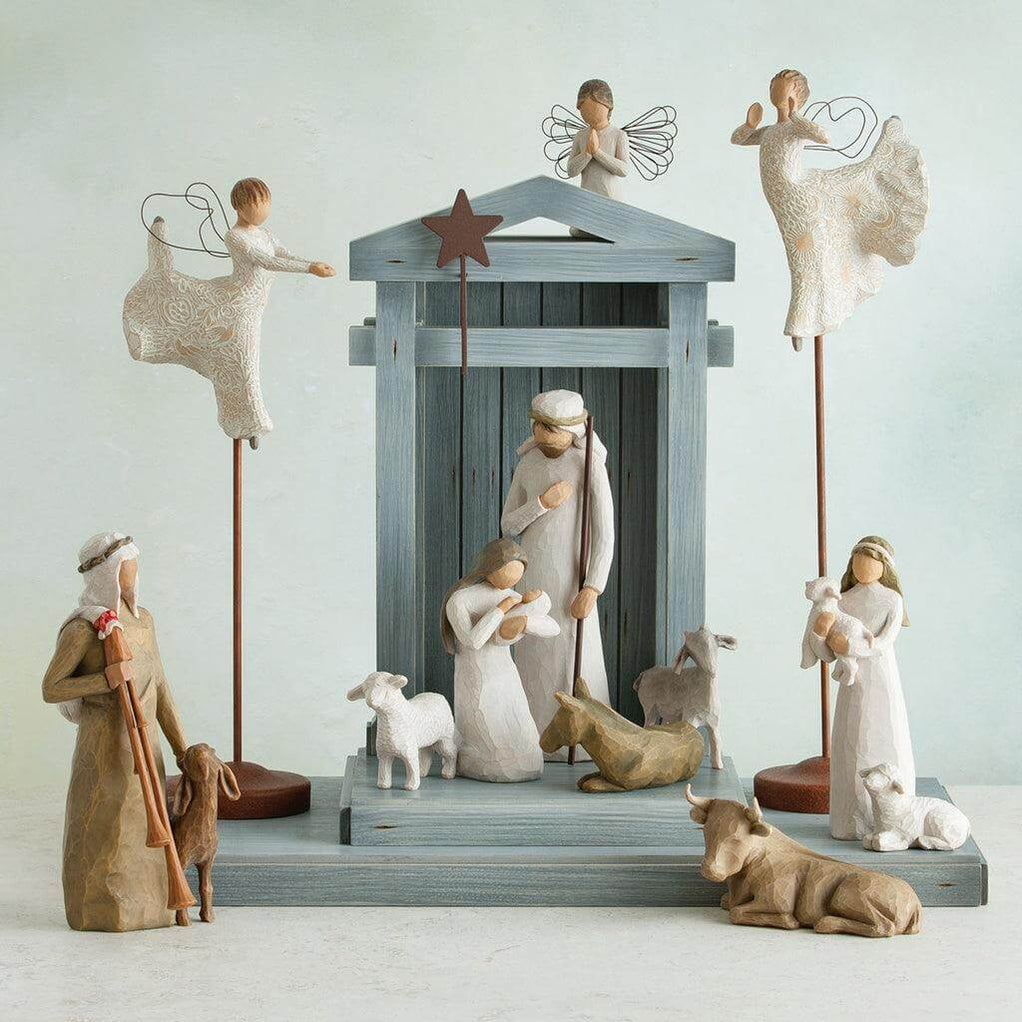 Willow Tree Ox and Goat Figurine Set | Nativity Animals Gift - Annies ...