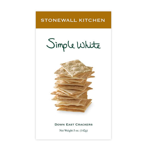"Stonewall Kitchen : Simple White Crackers -"