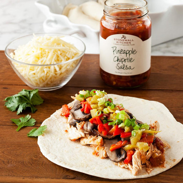 "Stonewall Kitchen : Pineapple Chipotle Salsa -"