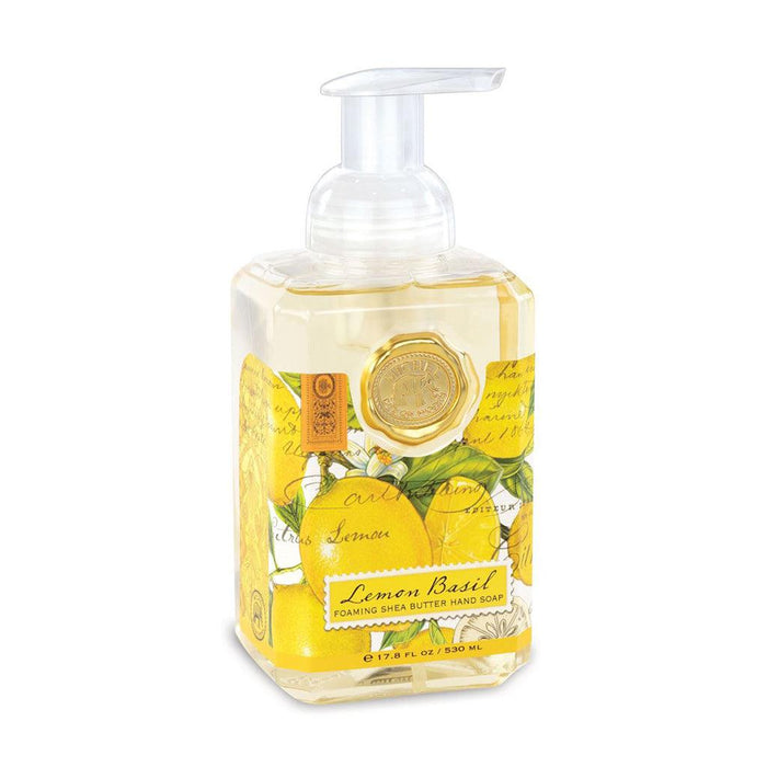 "Michel Design Works : Lemon Basil Foaming Hand Soap -"